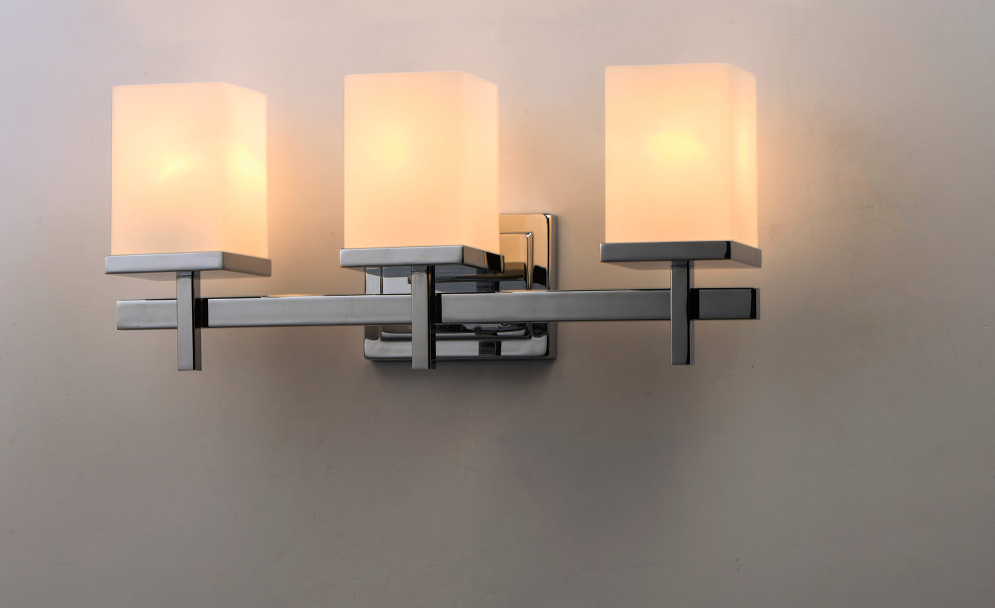Tetra 3-Light Bath Vanity Polished Chrome by Maxim Lighting