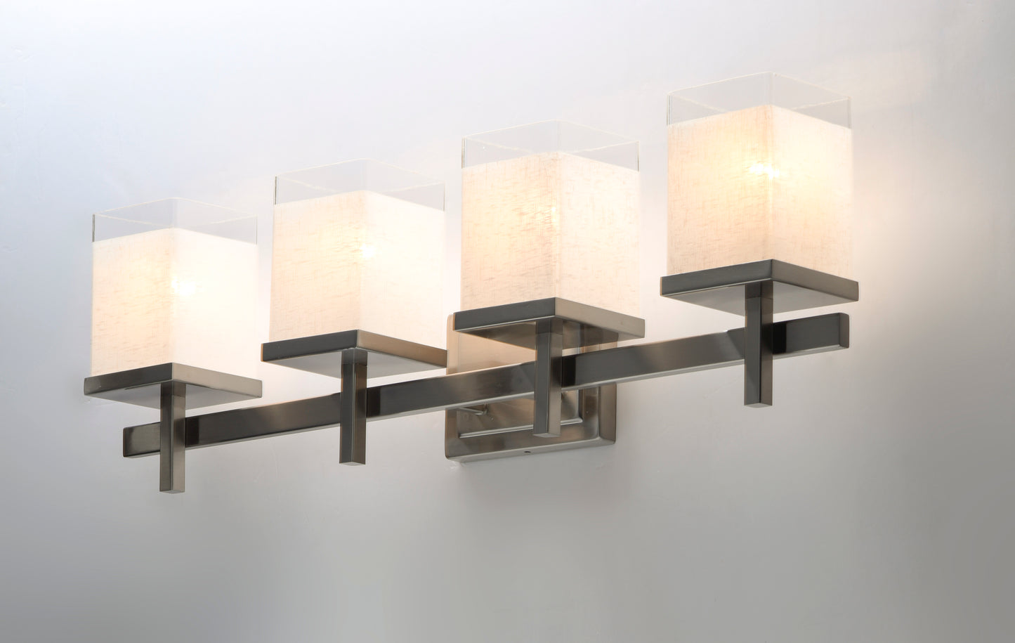 Tetra 4-Light Bath Vanity Satin Nickel by Maxim Lighting
