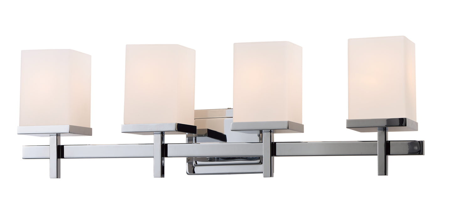 Tetra 4-Light Bath Vanity Polished Chrome by Maxim Lighting
