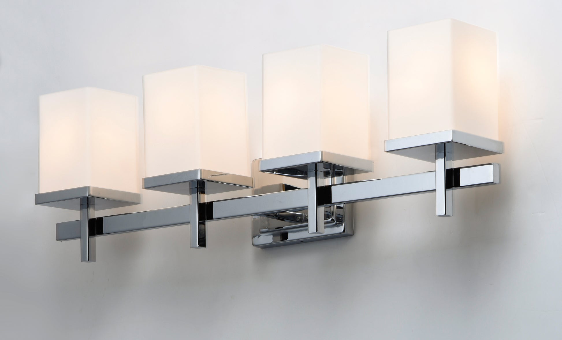 Tetra 4-Light Bath Vanity Polished Chrome by Maxim Lighting