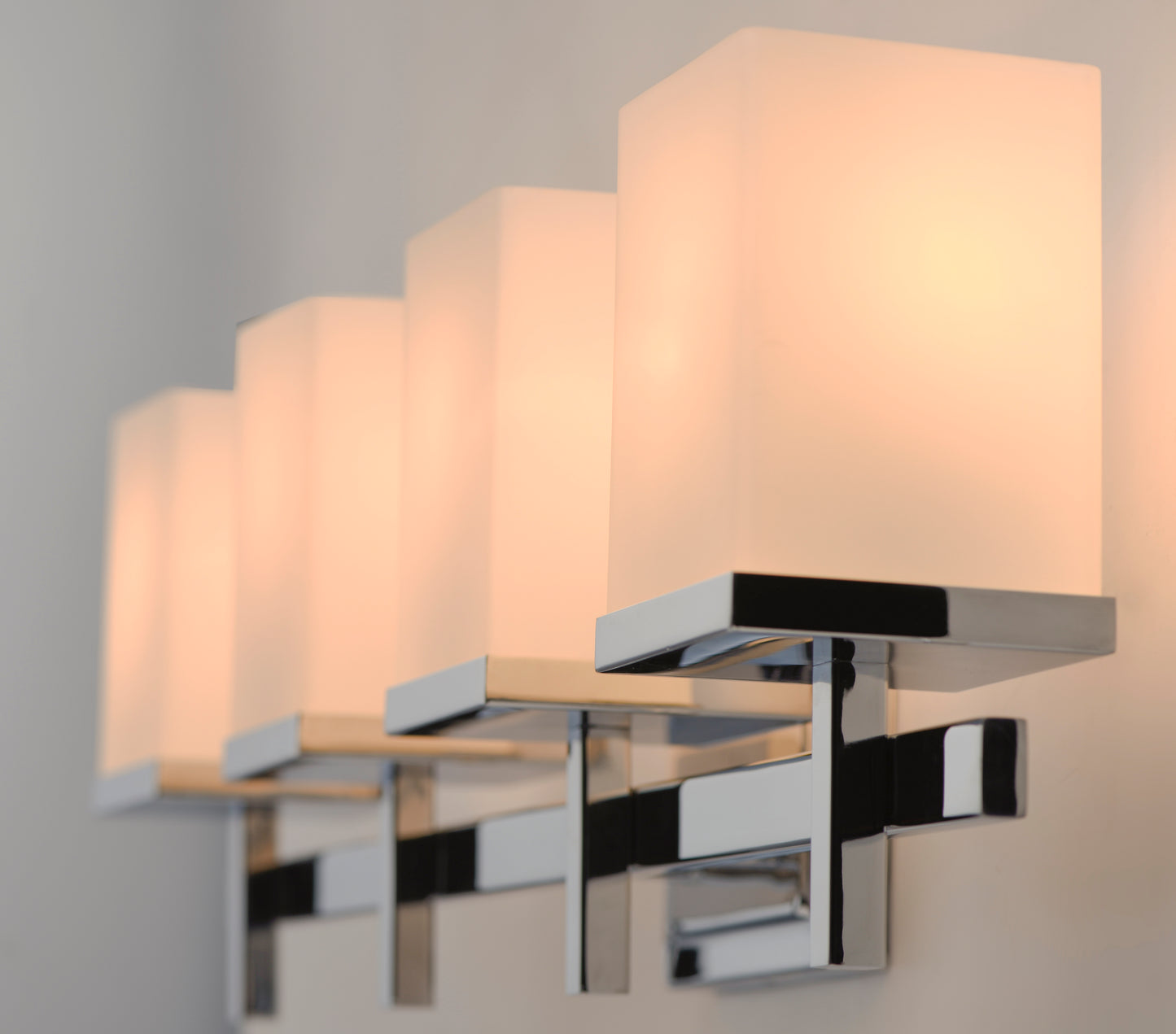 Tetra 4-Light Bath Vanity Polished Chrome by Maxim Lighting