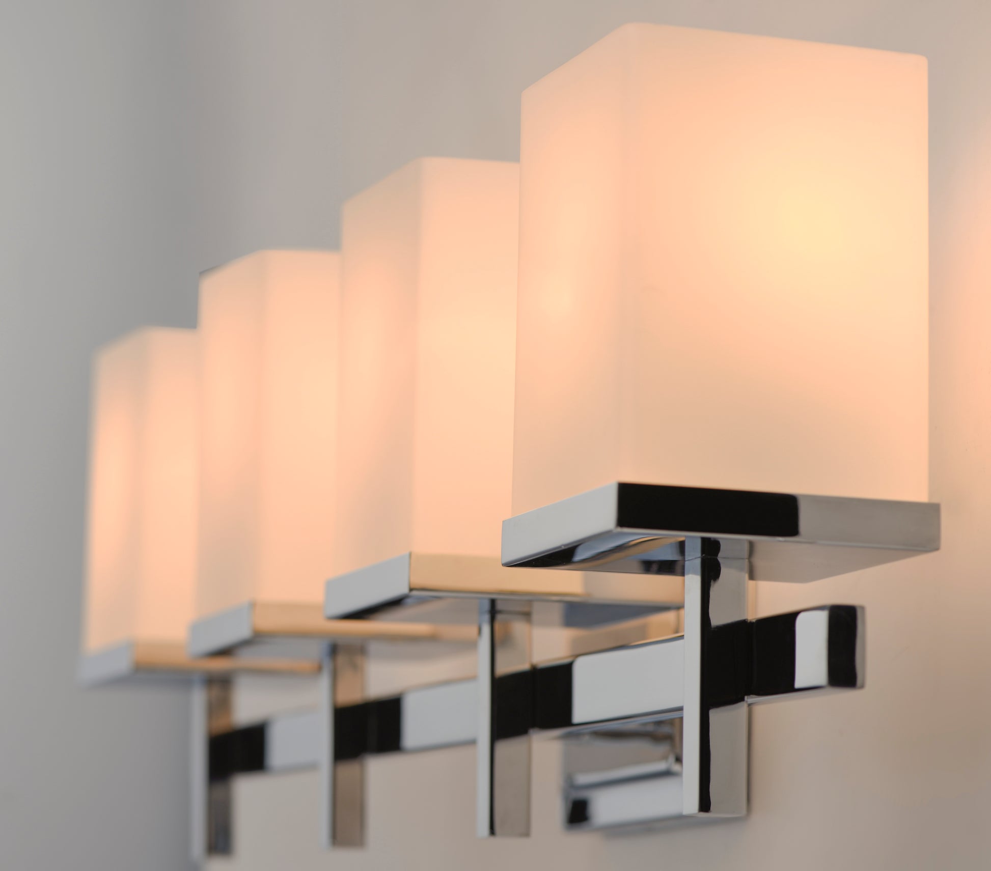 Tetra 4-Light Bath Vanity Polished Chrome by Maxim Lighting