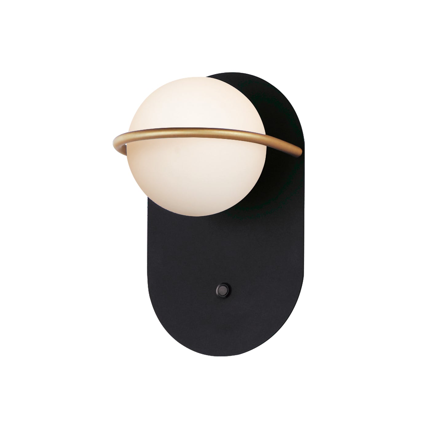 Revolve LED Wall Sconce Black/Gold by Maxim Lighting