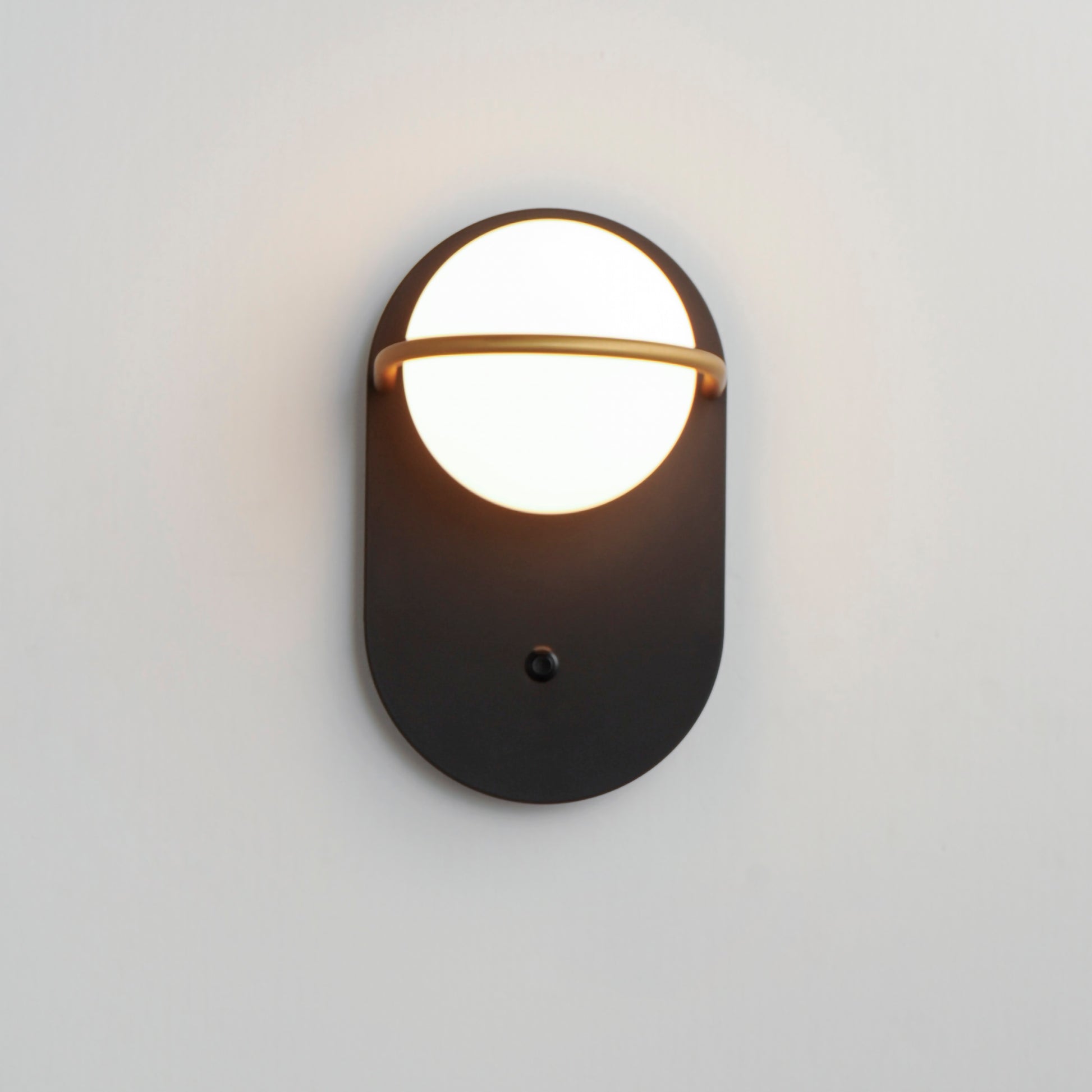 Revolve LED Wall Sconce Black/Gold by Maxim Lighting