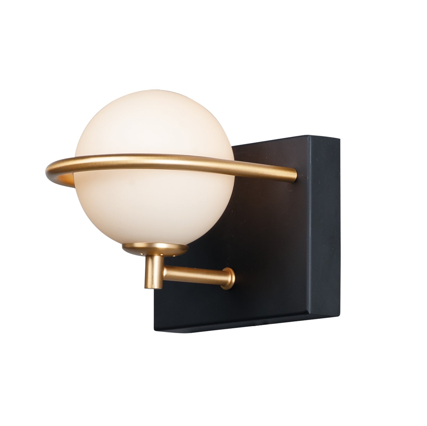 Revolve LED Wall Sconce Black/Gold by Maxim Lighting