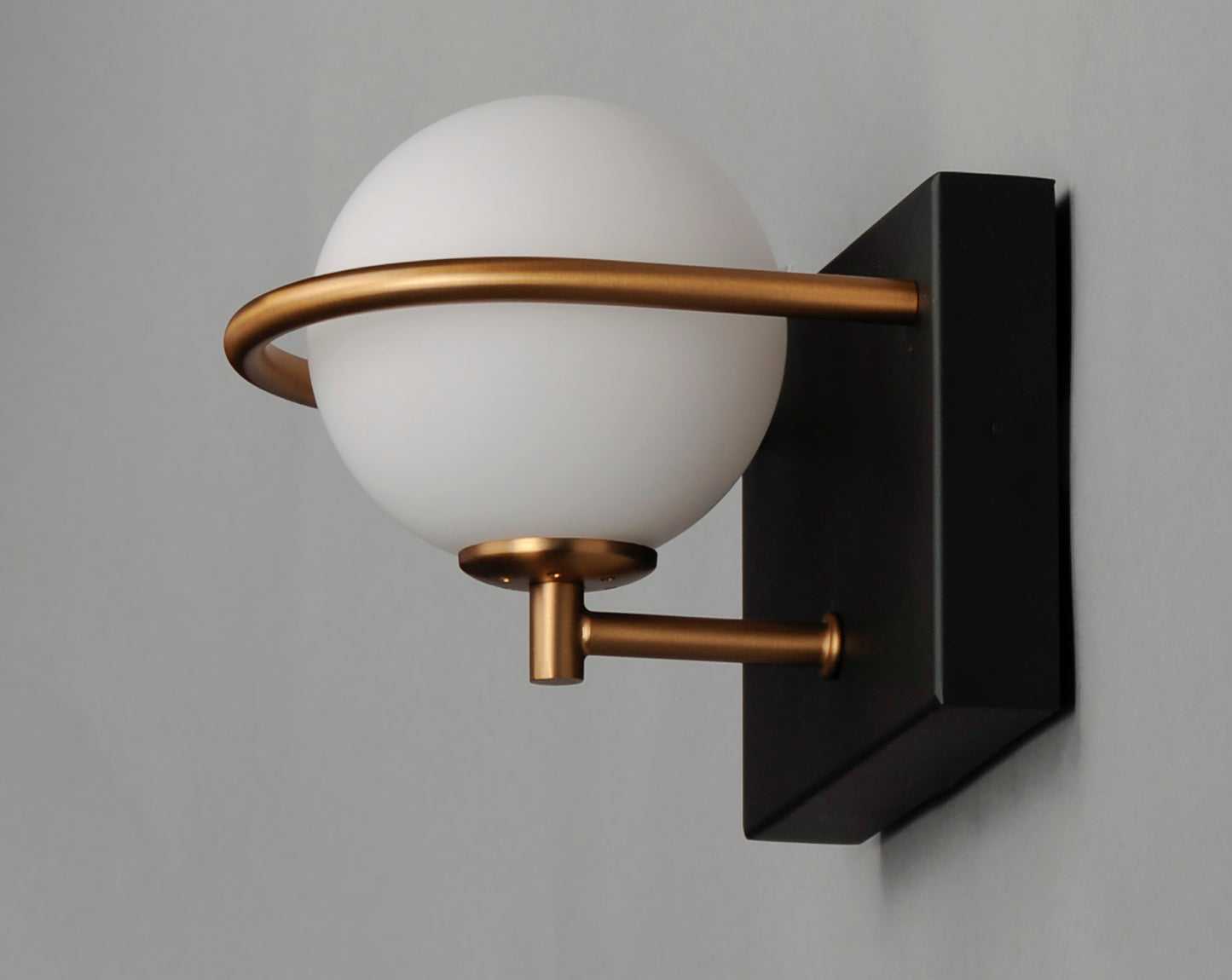 Revolve LED Wall Sconce Black/Gold by Maxim Lighting