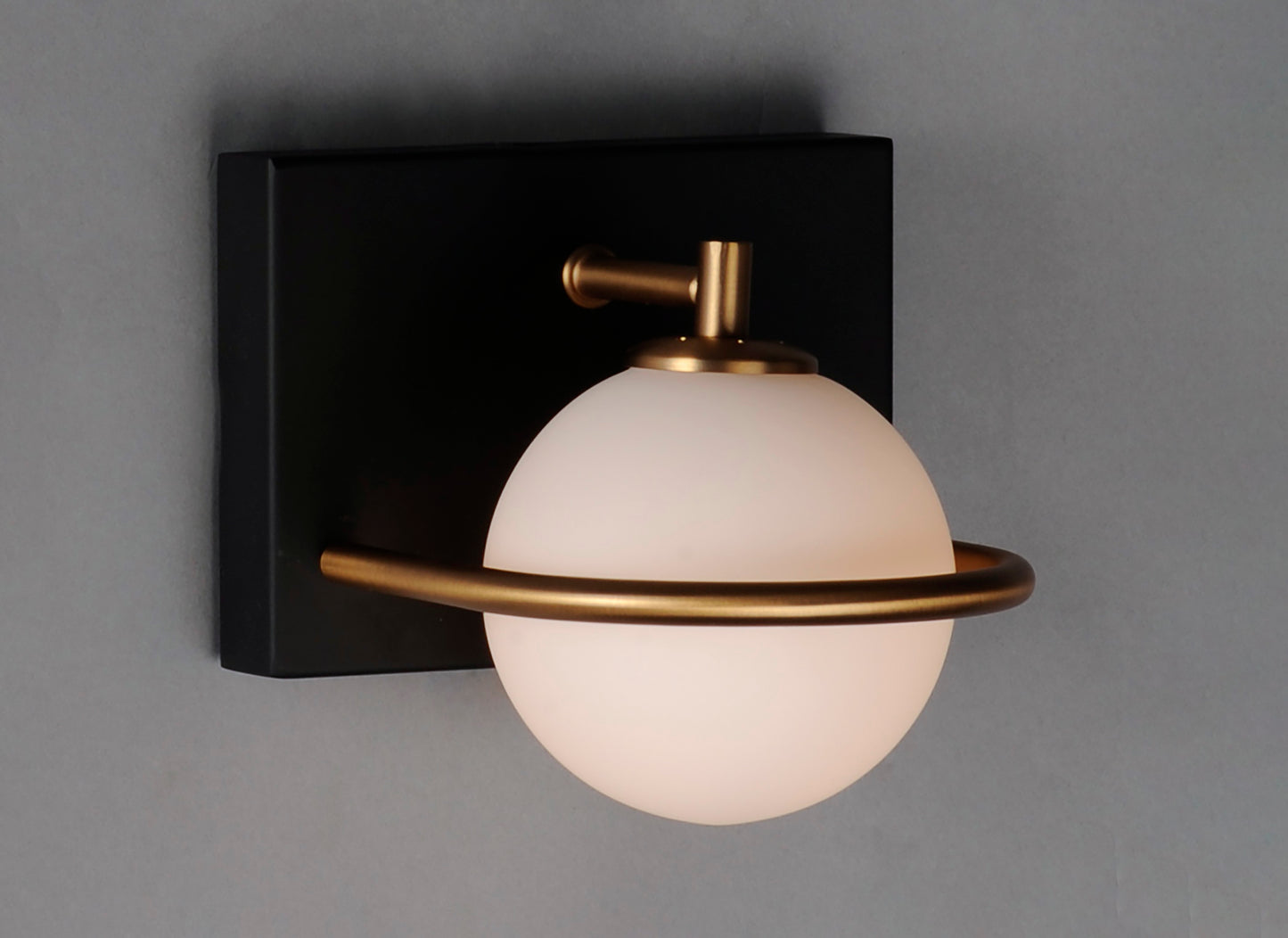 Revolve LED Wall Sconce Black/Gold by Maxim Lighting