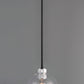 Vessel Mini Pendant Black/Brushed Aluminum by Maxim Lighting