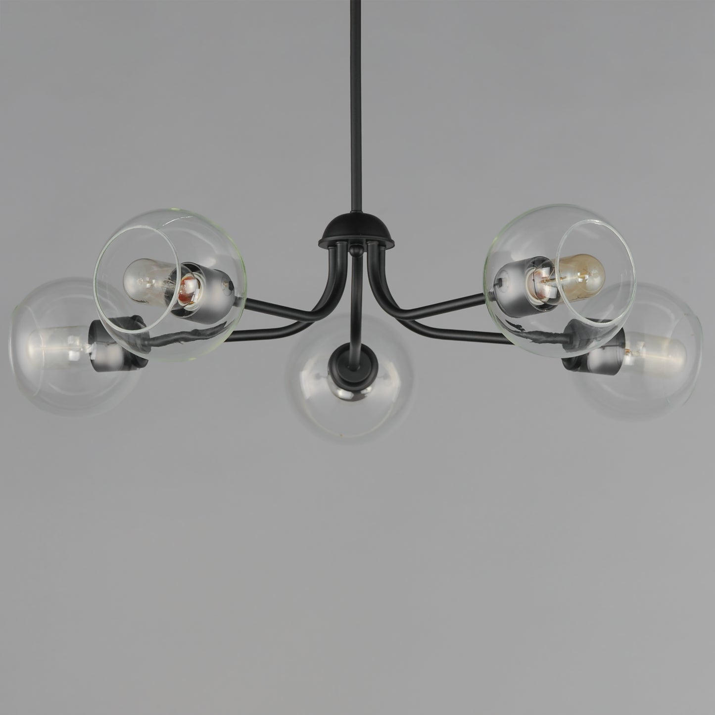 Knox 5-Light Globe Chandelier Black by Maxim Lighting