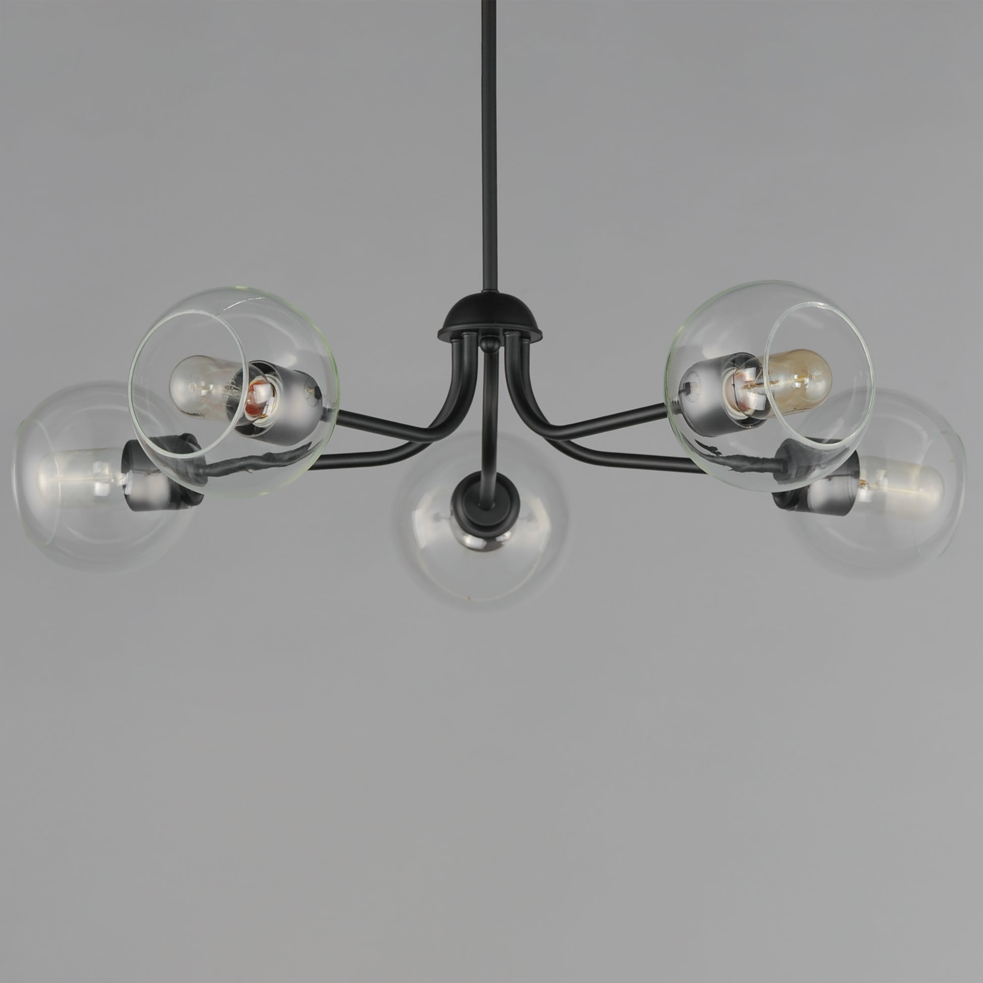 Knox 5-Light Globe Chandelier Black by Maxim Lighting