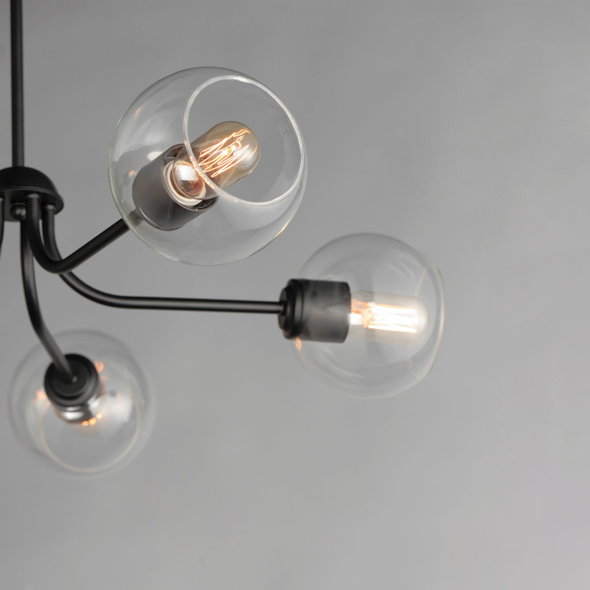 Knox 5-Light Globe Chandelier Black by Maxim Lighting