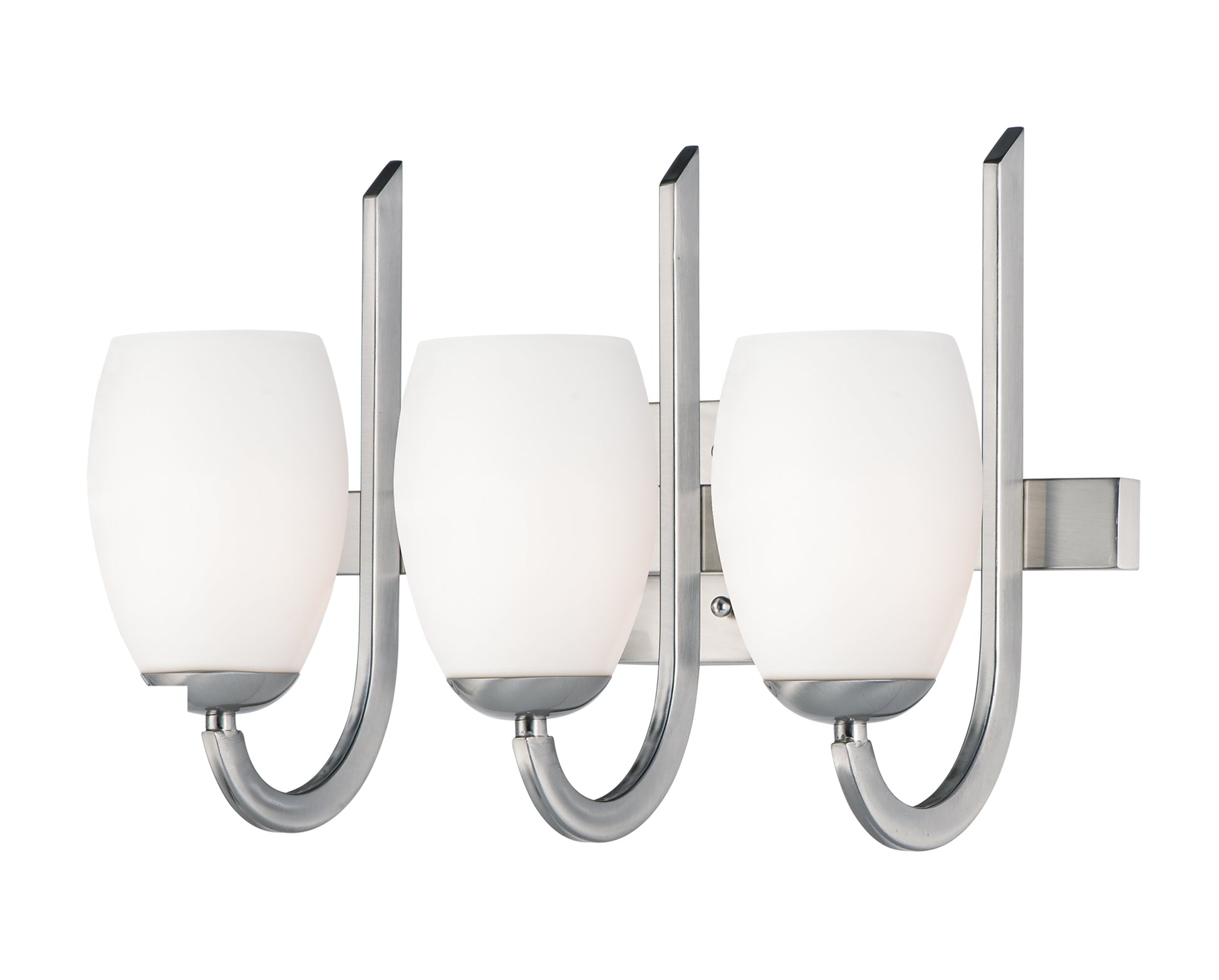 Taylor 3-Light Bath Vanity Satin Nickel by Maxim Lighting