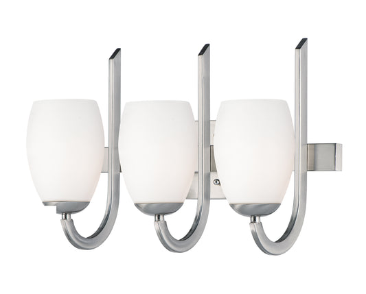 Taylor 3-Light Bath Vanity Satin Nickel by Maxim Lighting