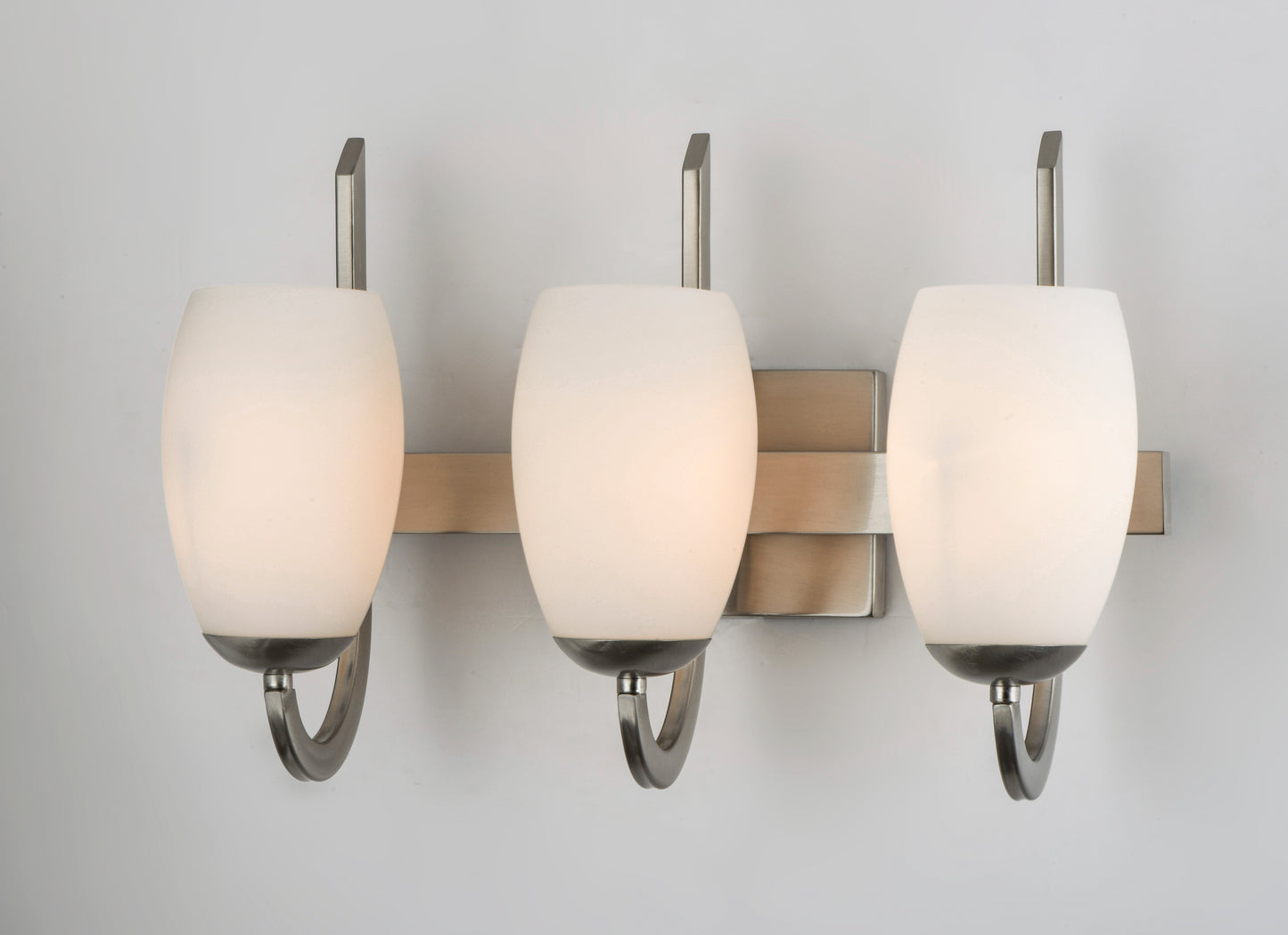 Taylor 3-Light Bath Vanity Satin Nickel by Maxim Lighting