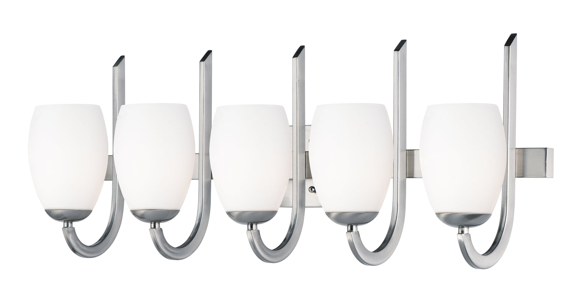 Taylor 5-Light Bath Vanity Satin Nickel by Maxim Lighting