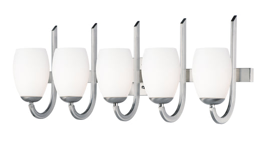 Taylor 5-Light Bath Vanity Satin Nickel by Maxim Lighting