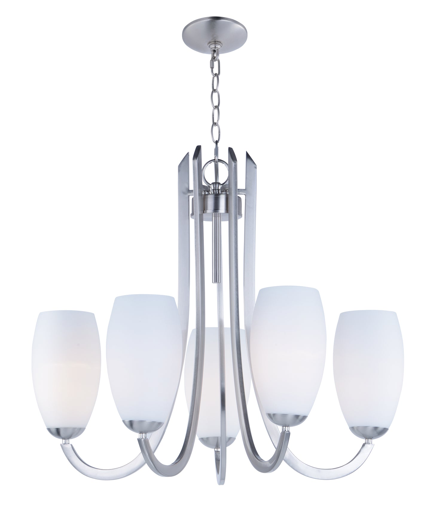 Taylor 5-Light Chandelier Satin Nickel by Maxim Lighting
