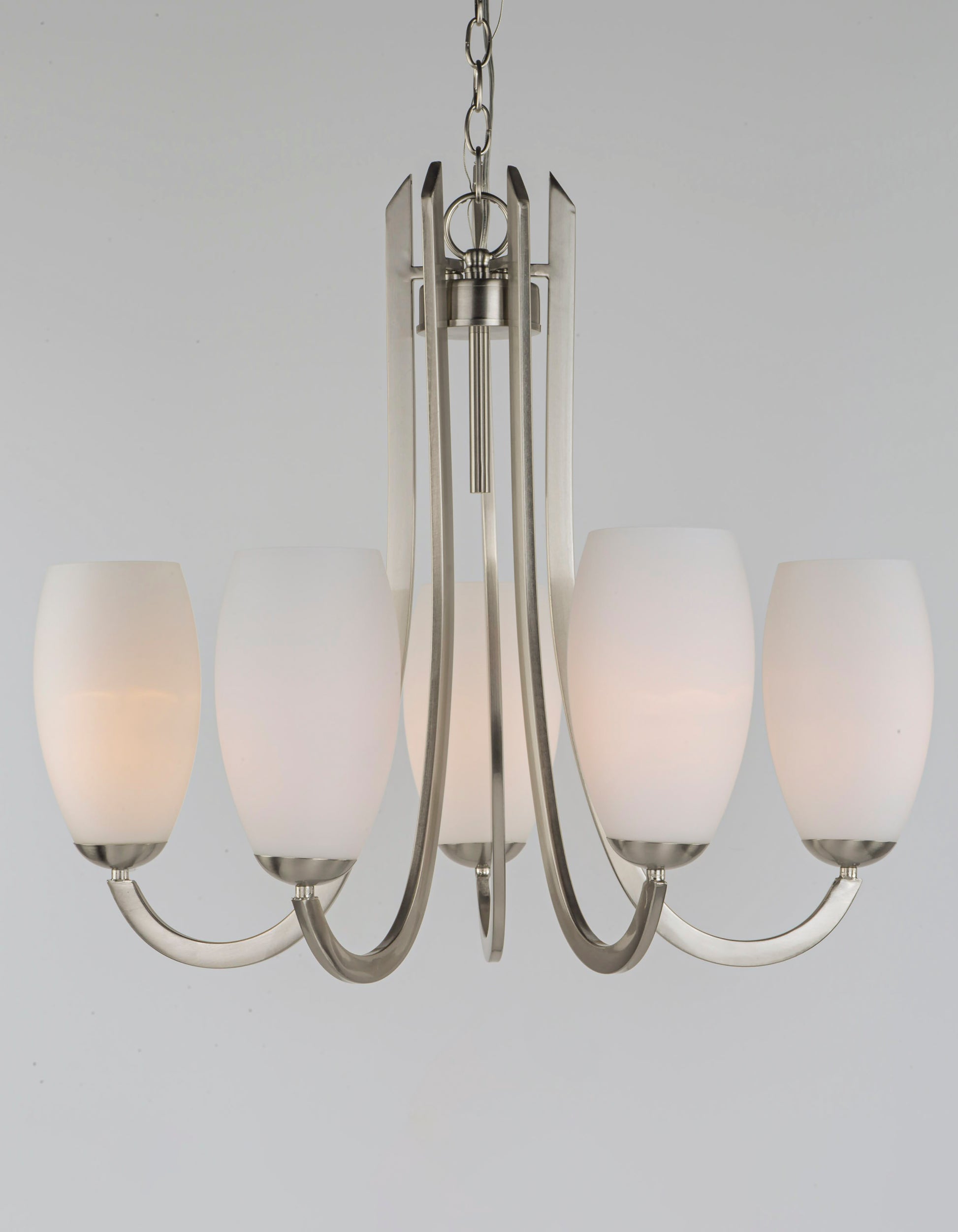 Taylor 5-Light Chandelier Satin Nickel by Maxim Lighting