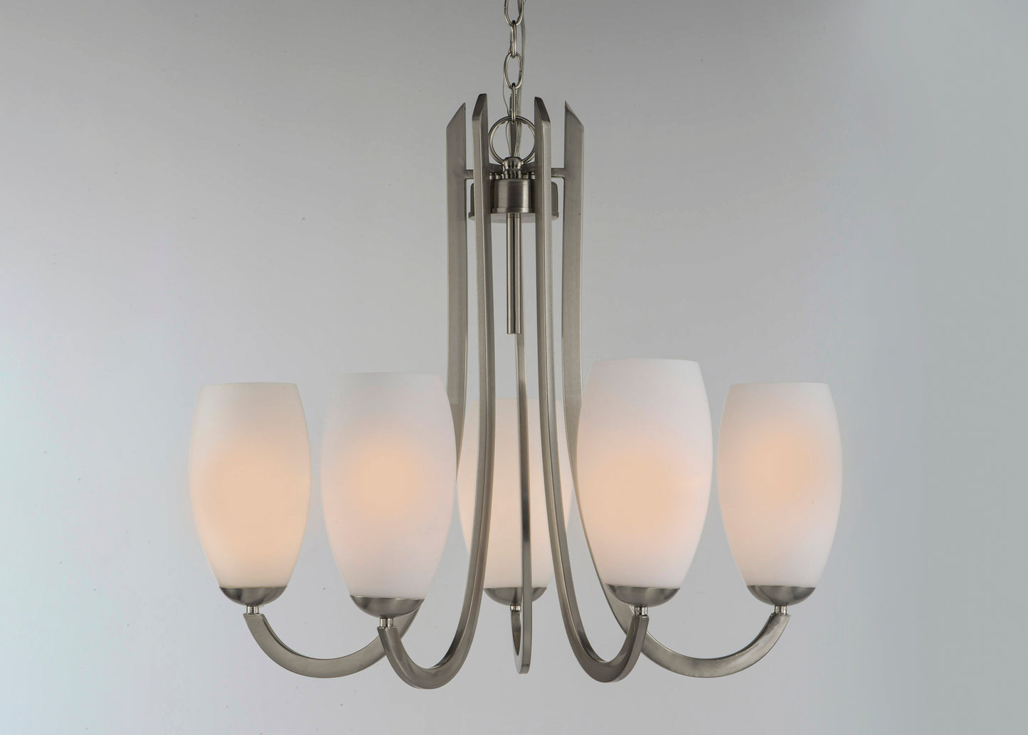 Taylor 5-Light Chandelier Satin Nickel by Maxim Lighting