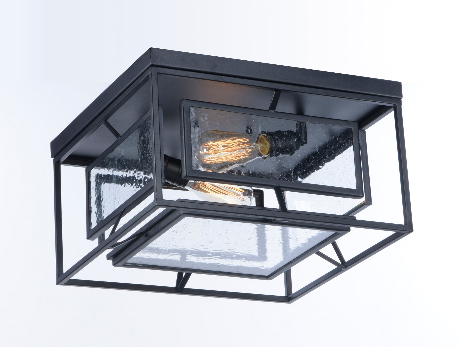 Era 2-Light Ceiling Lamp Black by Maxim Lighting