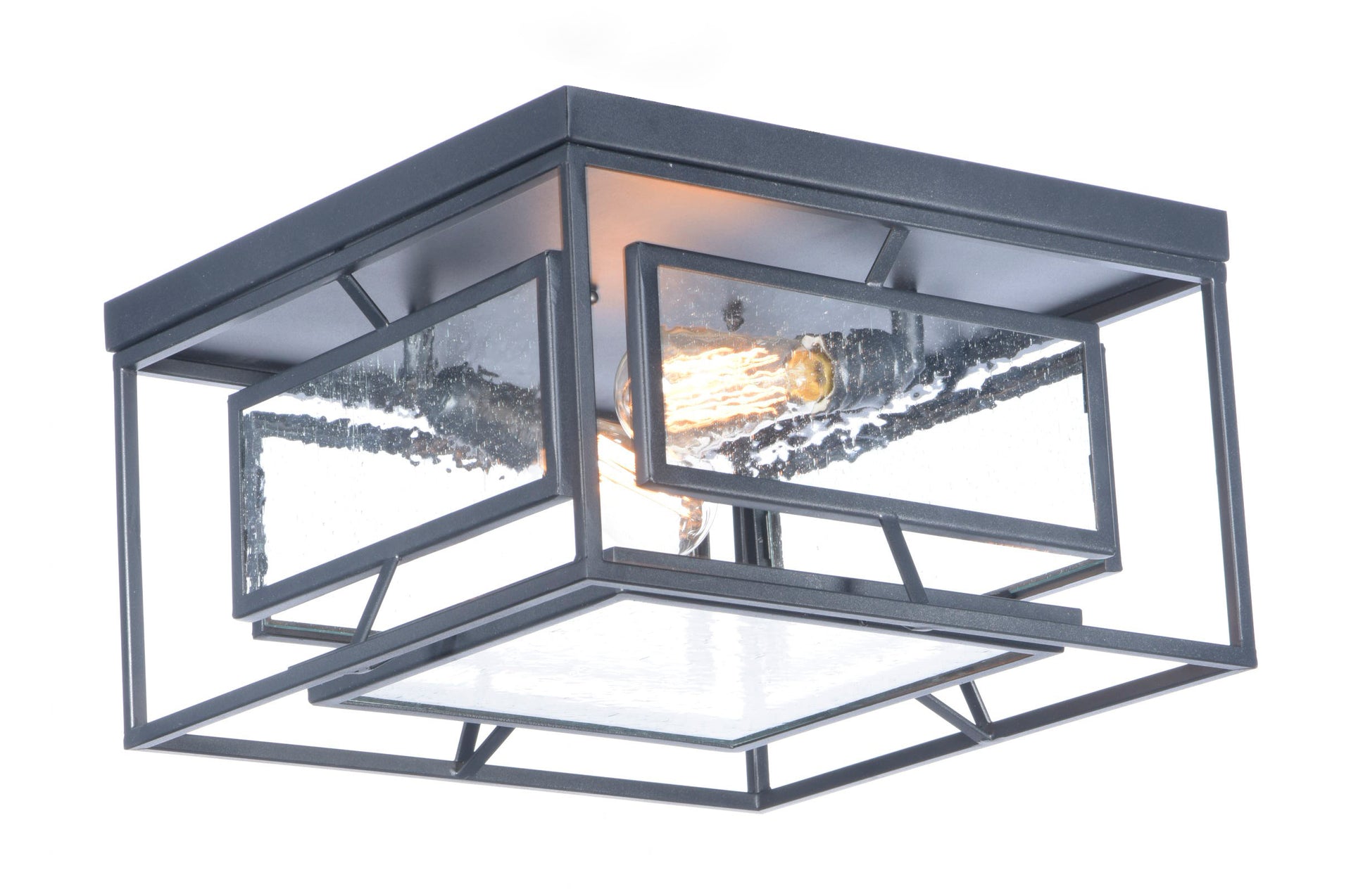 Era 2-Light Ceiling Lamp Black by Maxim Lighting