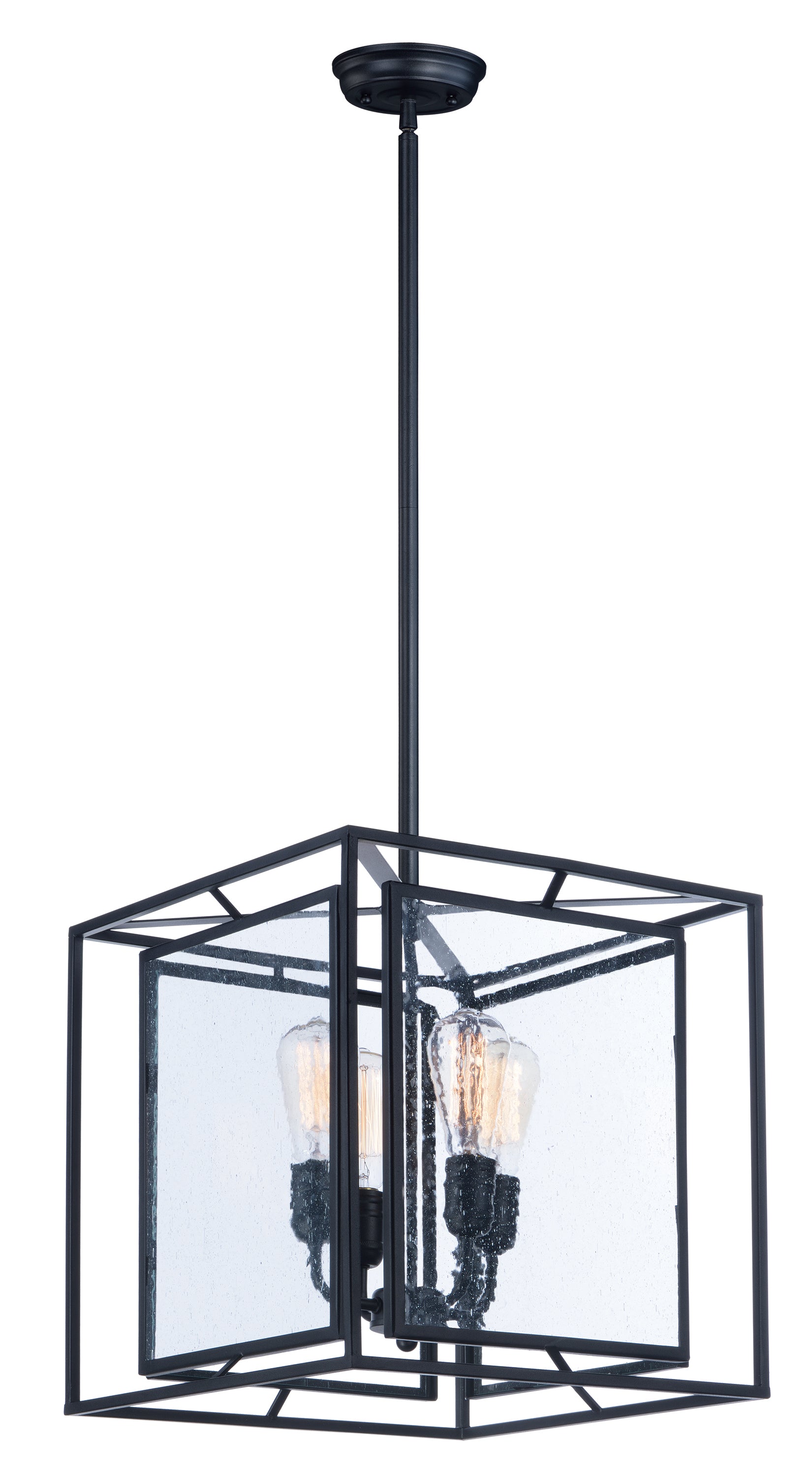 Era 4-Light Pendant Black by Maxim Lighting