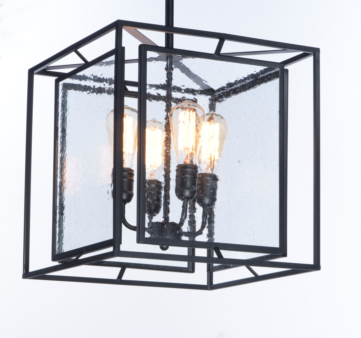 Era 4-Light Pendant Black by Maxim Lighting
