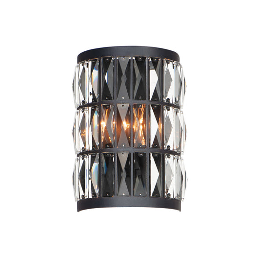 Madeline 2-Light Wall Sconce Black by Maxim Lighting