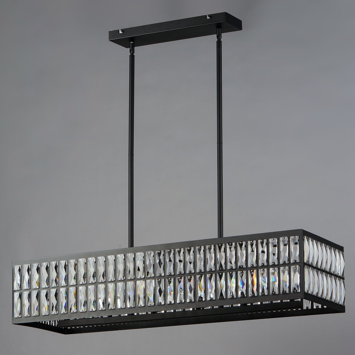 Madeline 6-Light Linear Pendant Black by Maxim Lighting