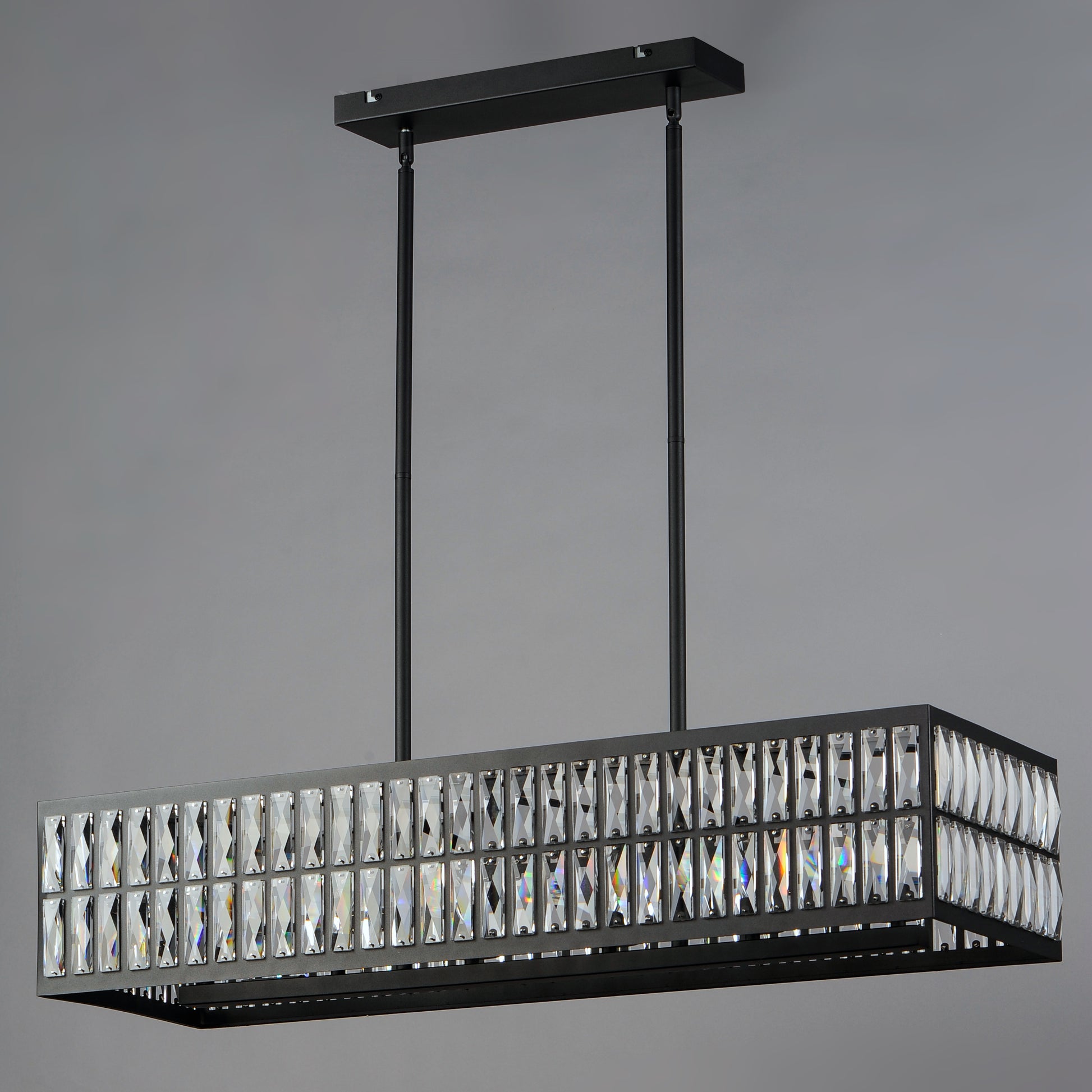 Madeline 6-Light Linear Pendant Black by Maxim Lighting
