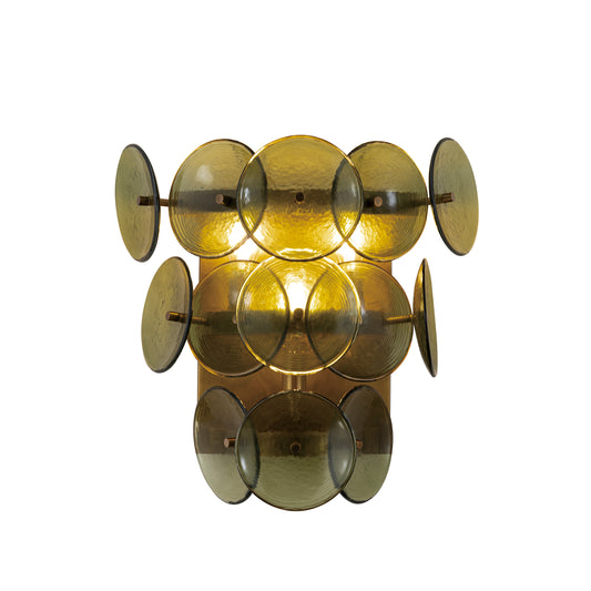 Loren Wall Sconce Weathered Brass by Maxim Lighting