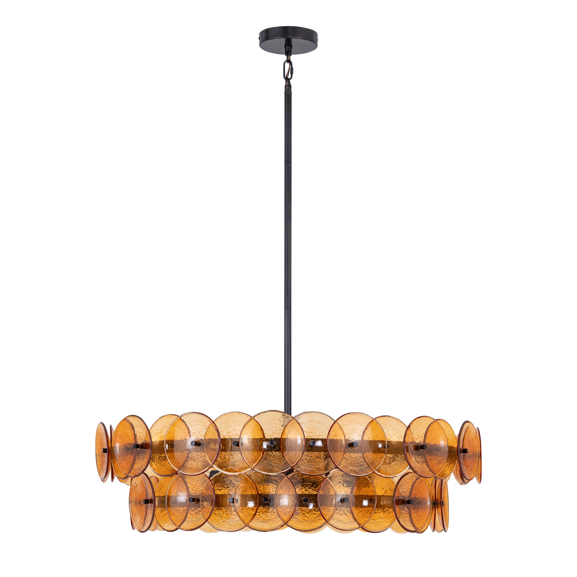 Loren 30" Chandelier Gunmetal by Maxim Lighting