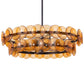 Loren 30" Chandelier Gunmetal by Maxim Lighting