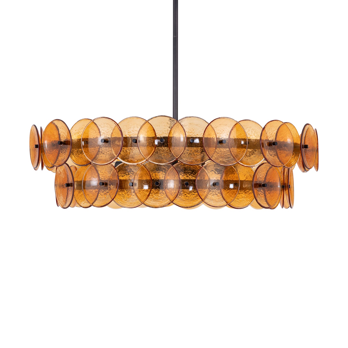 Loren 30" Chandelier Gunmetal by Maxim Lighting