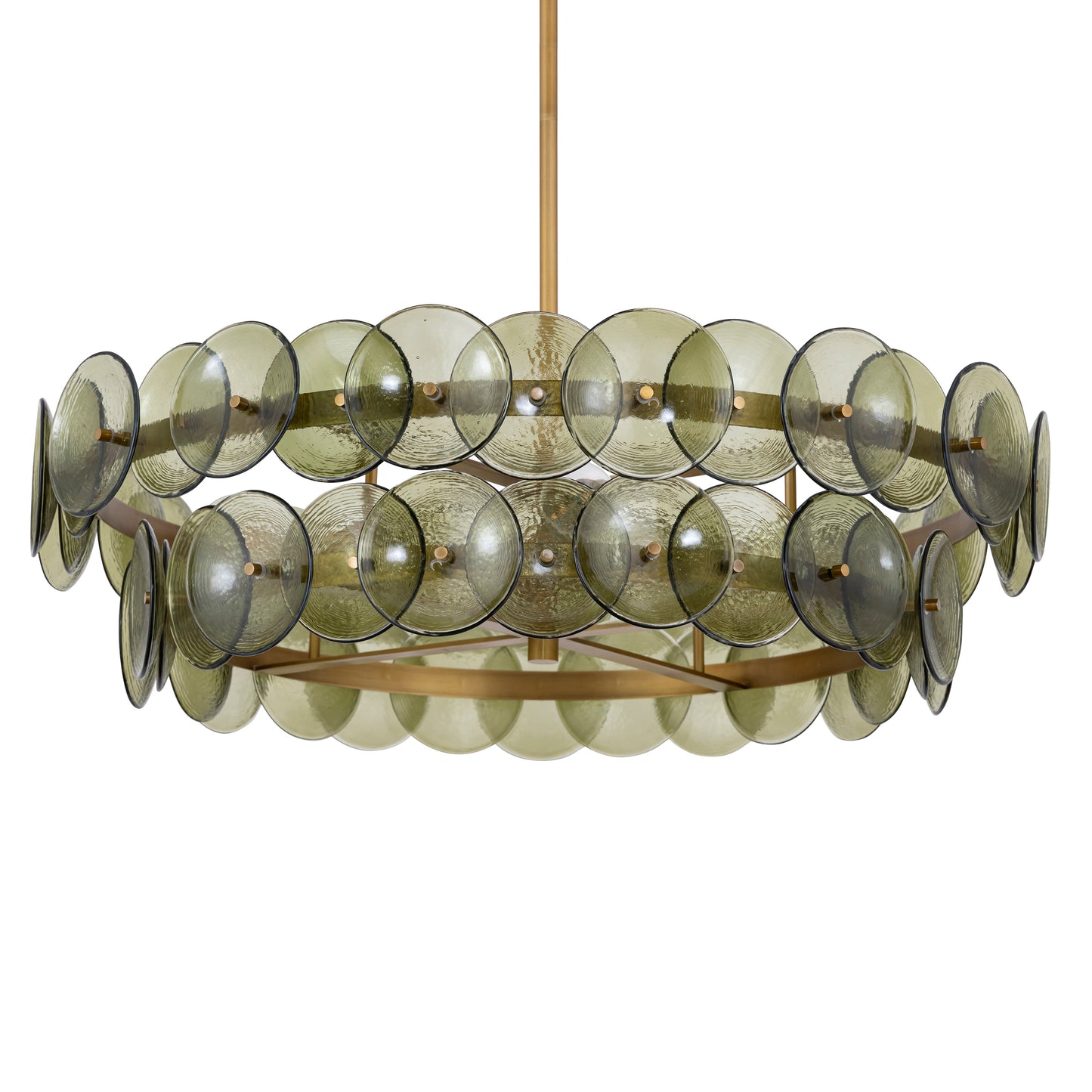 Loren 30" Chandelier Weathered Brass by Maxim Lighting