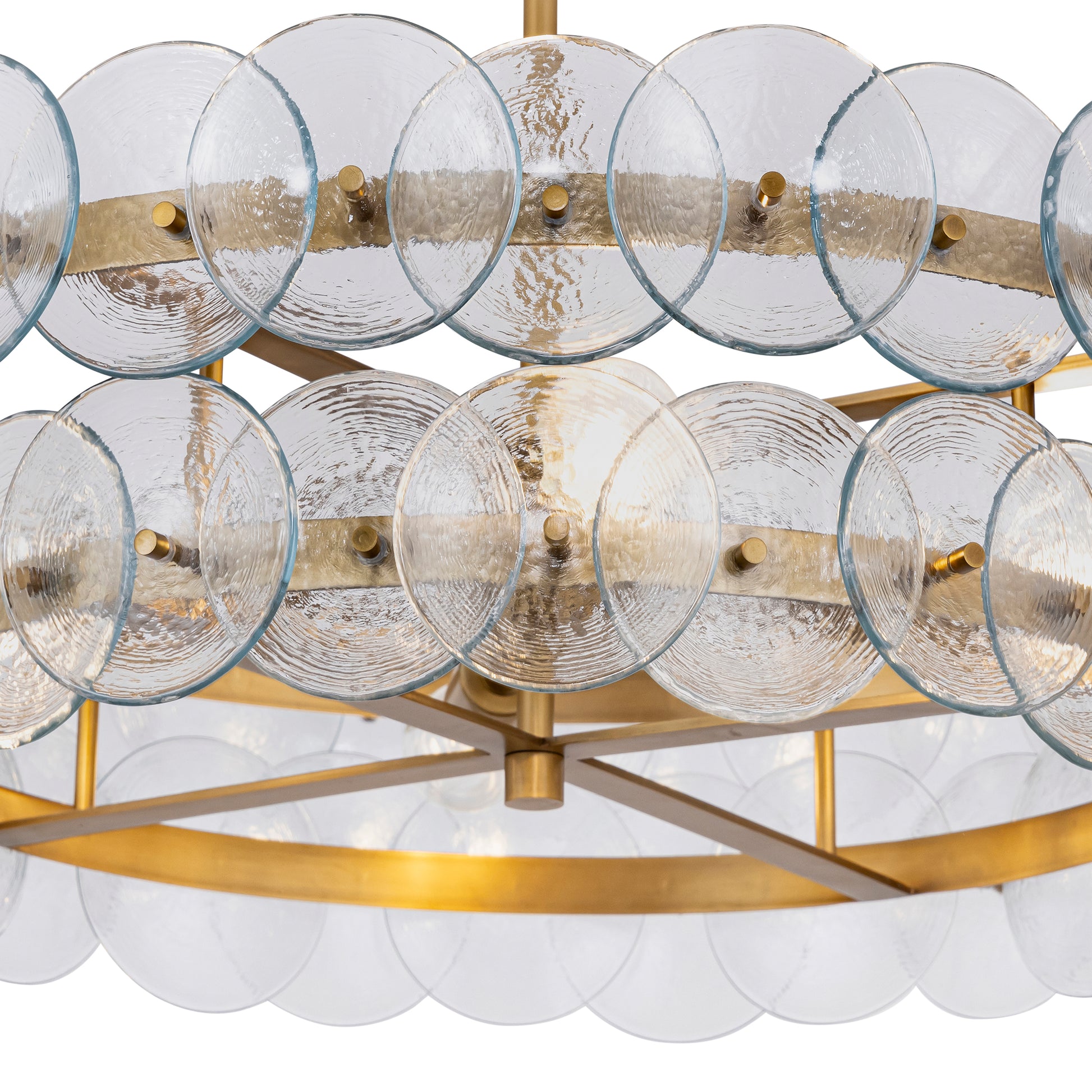Loren 30" Chandelier Weathered Brass by Maxim Lighting