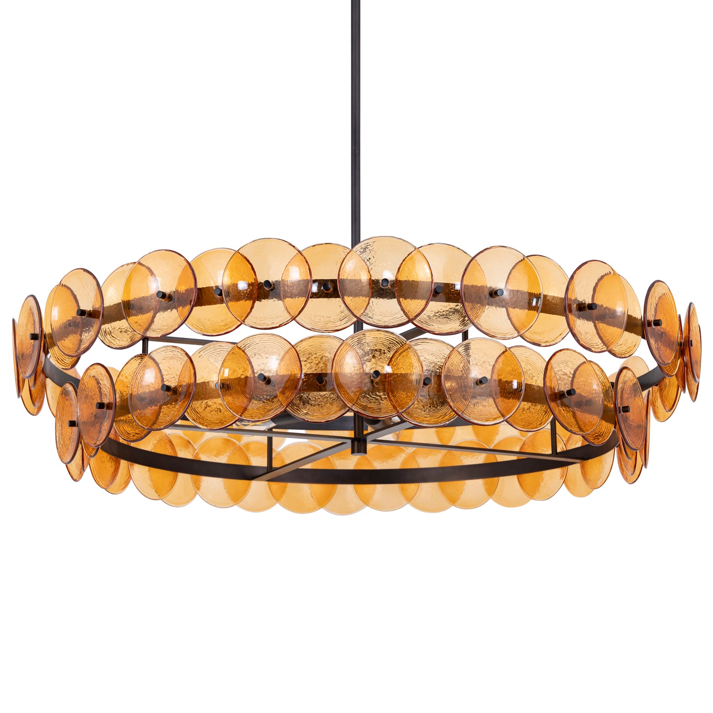 Loren 42" Chandelier Gunmetal by Maxim Lighting
