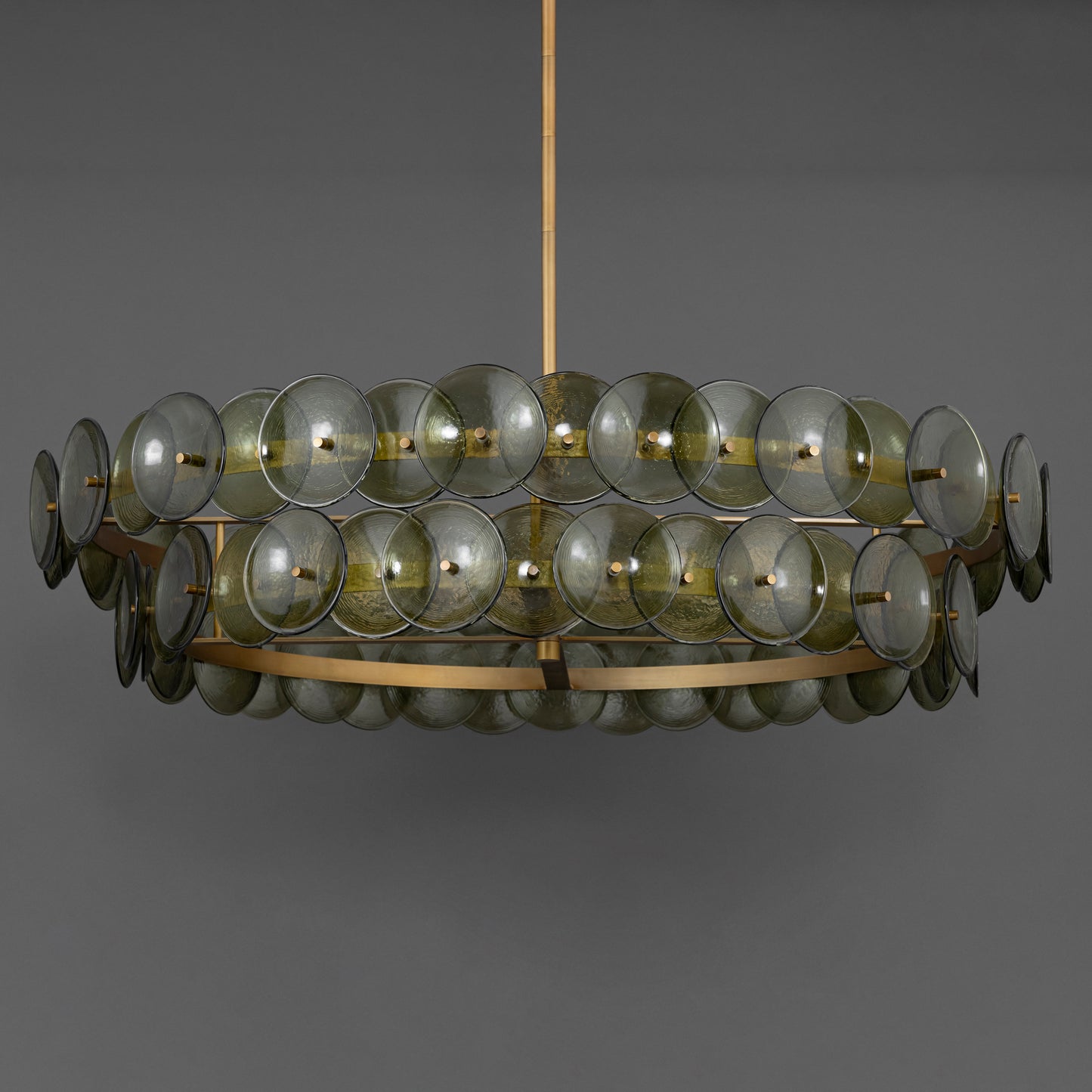 Loren 42" Chandelier Weathered Brass by Maxim Lighting