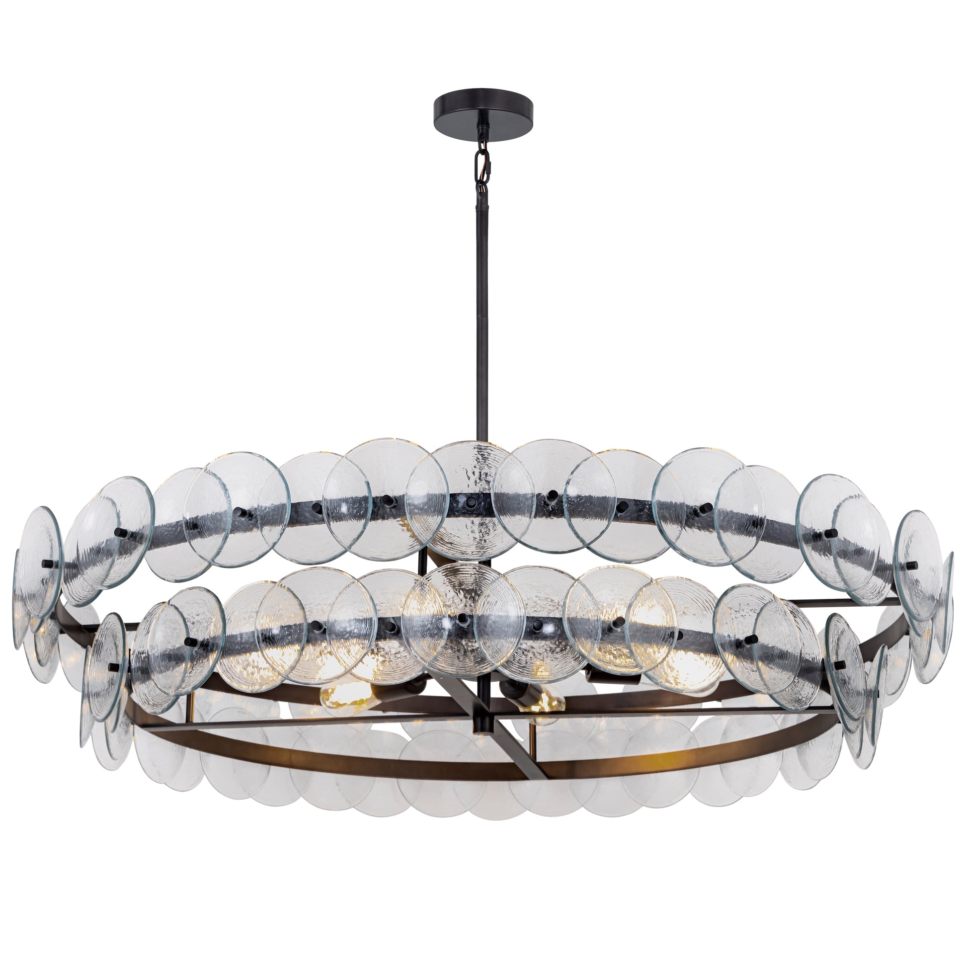 Loren 42" Chandelier Gunmetal by Maxim Lighting
