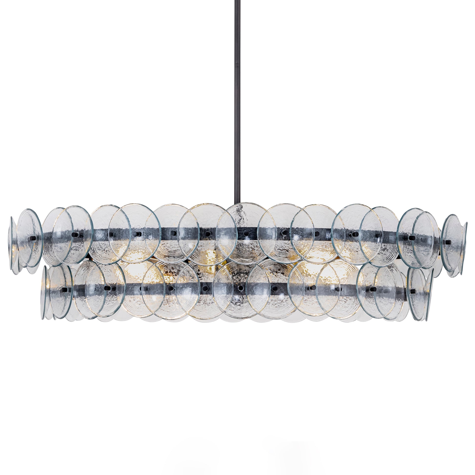 Loren 42" Chandelier Gunmetal by Maxim Lighting