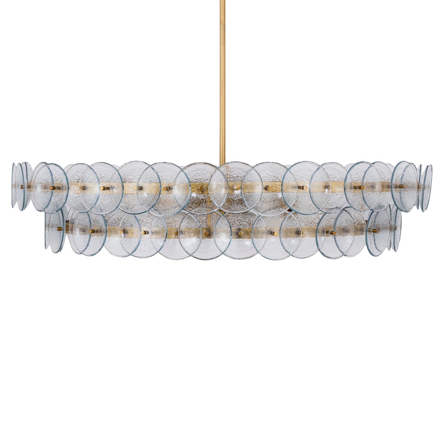 Loren 42" Chandelier Weathered Brass by Maxim Lighting