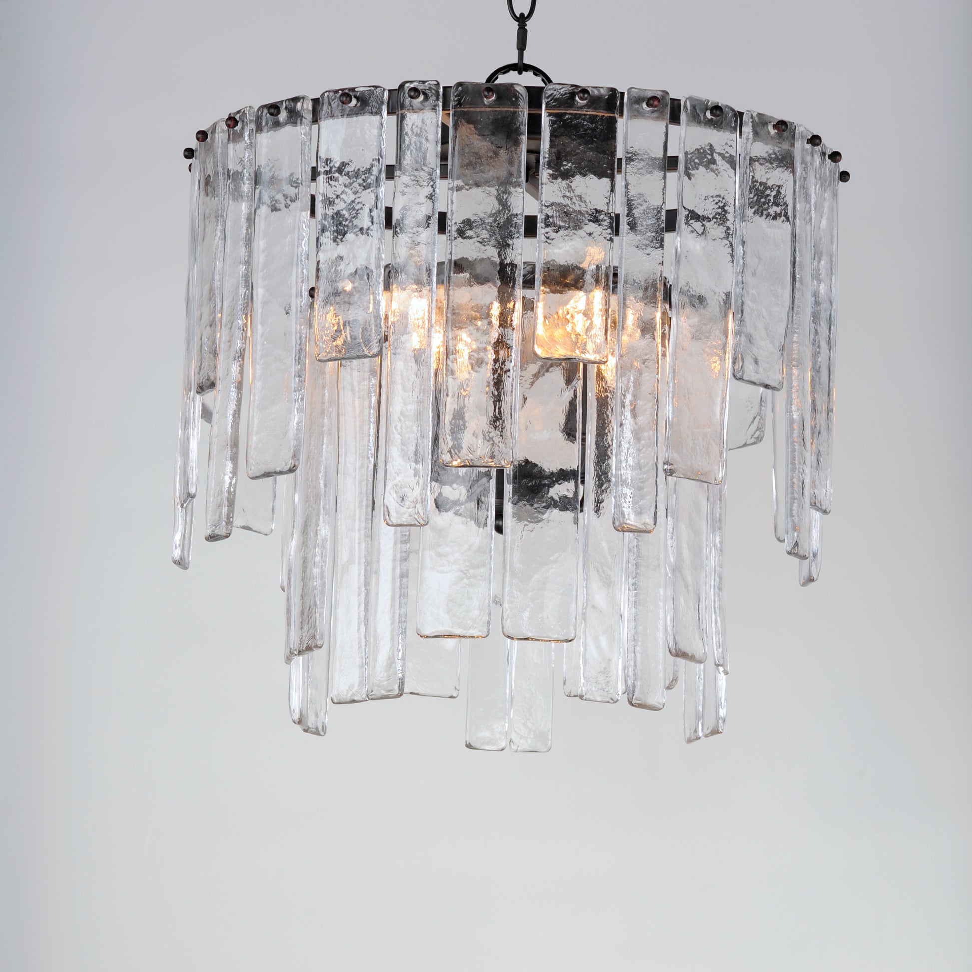 Warren 4-Light Semi-Flush/Pendant Dark Bronze by Maxim Lighting