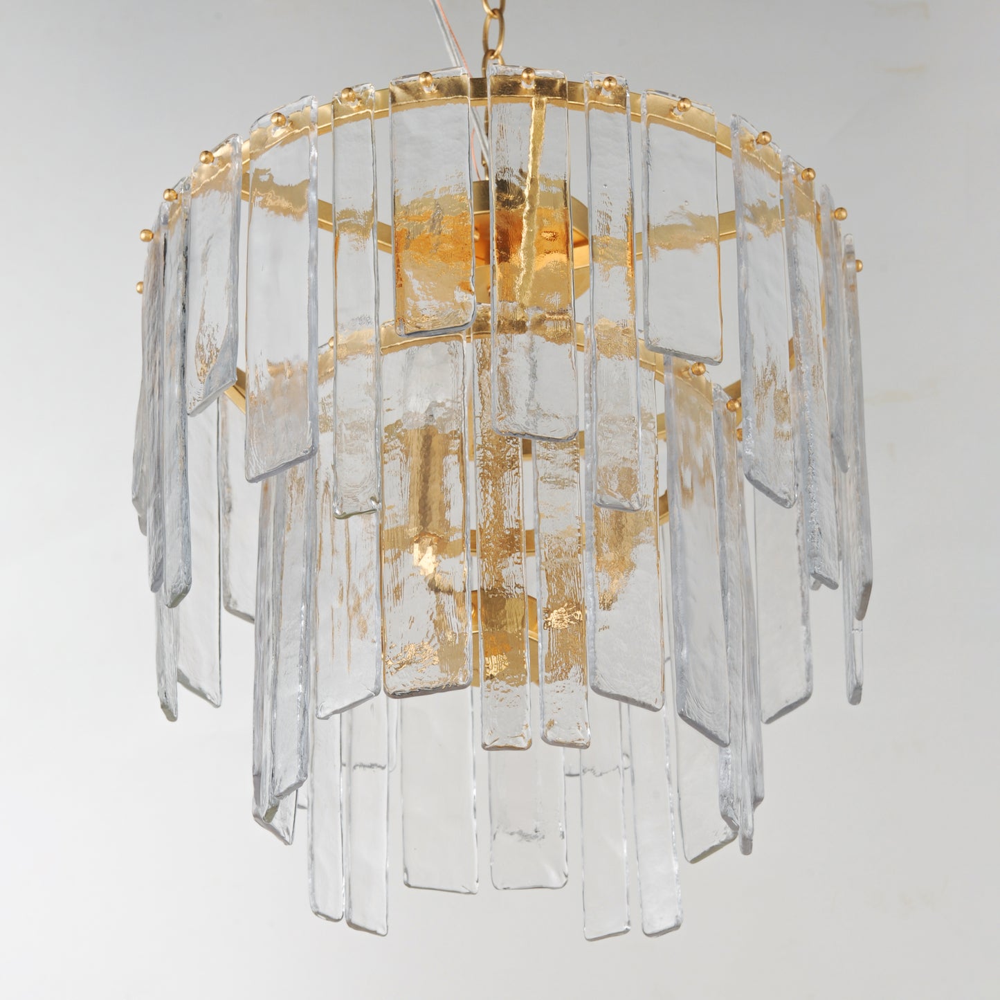 Warren 4-Light Semi-Flush/Pendant Gold Leaf by Maxim Lighting