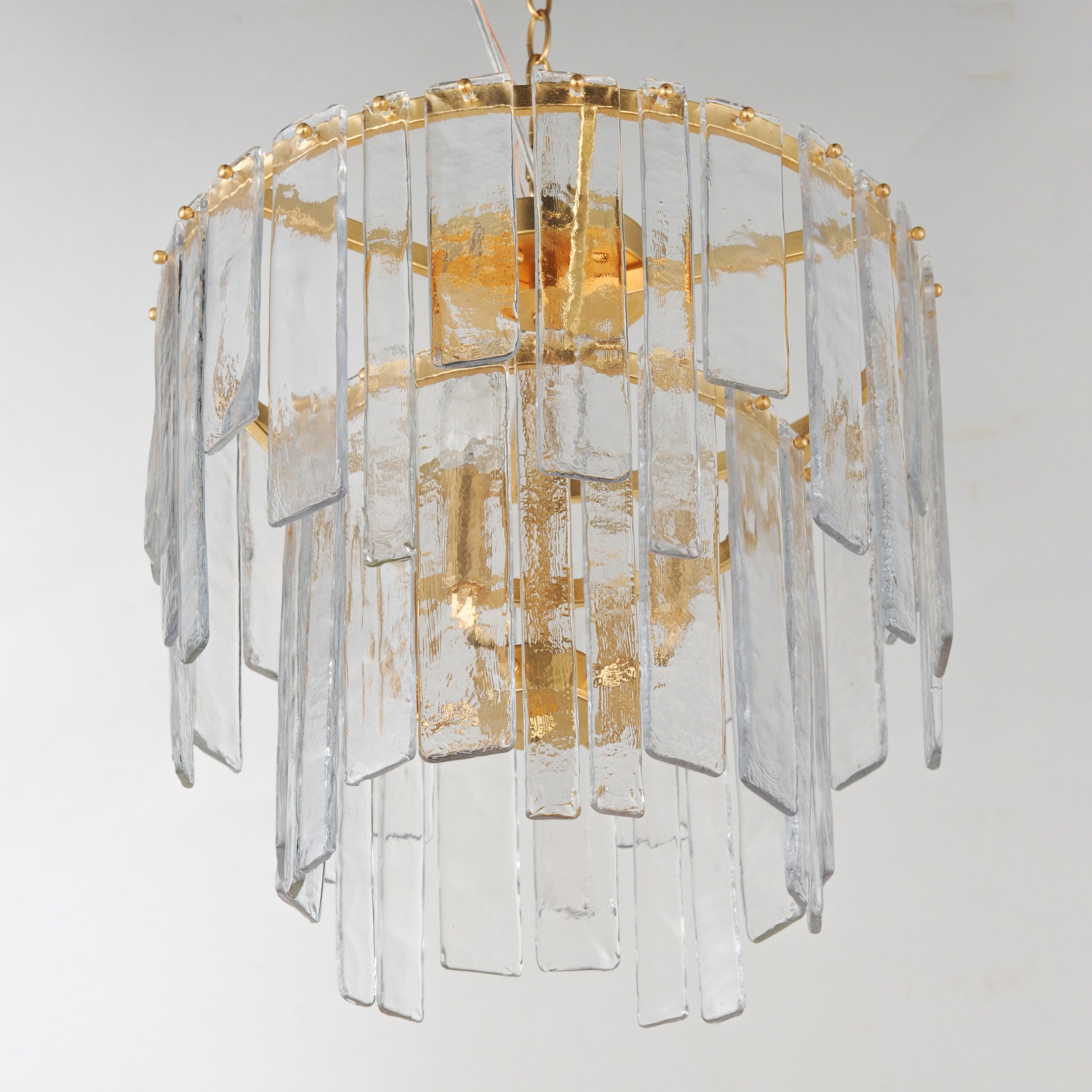 Warren 4-Light Semi-Flush/Pendant Gold Leaf by Maxim Lighting