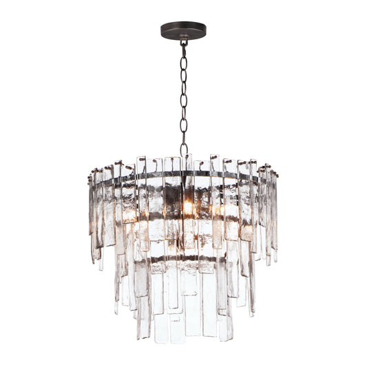 Warren 9-Light Pendant Dark Bronze by Maxim Lighting