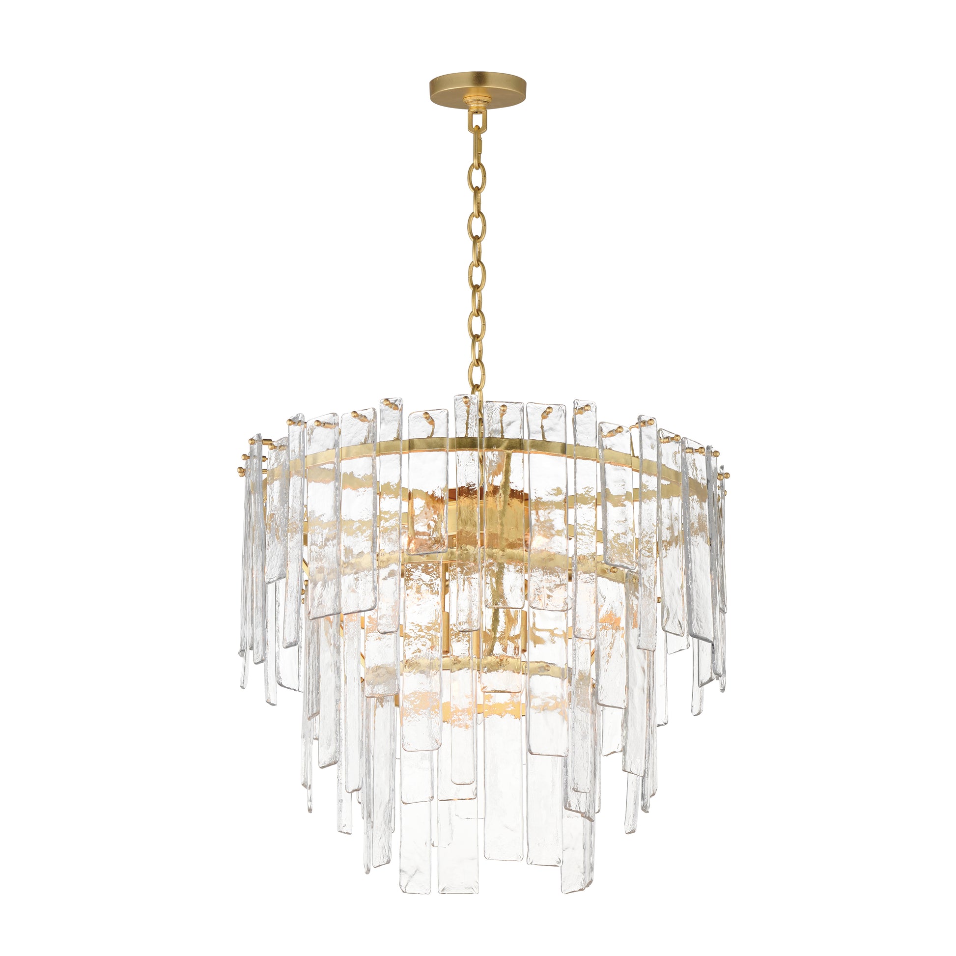 Warren 9-Light Pendant Gold Leaf by Maxim Lighting