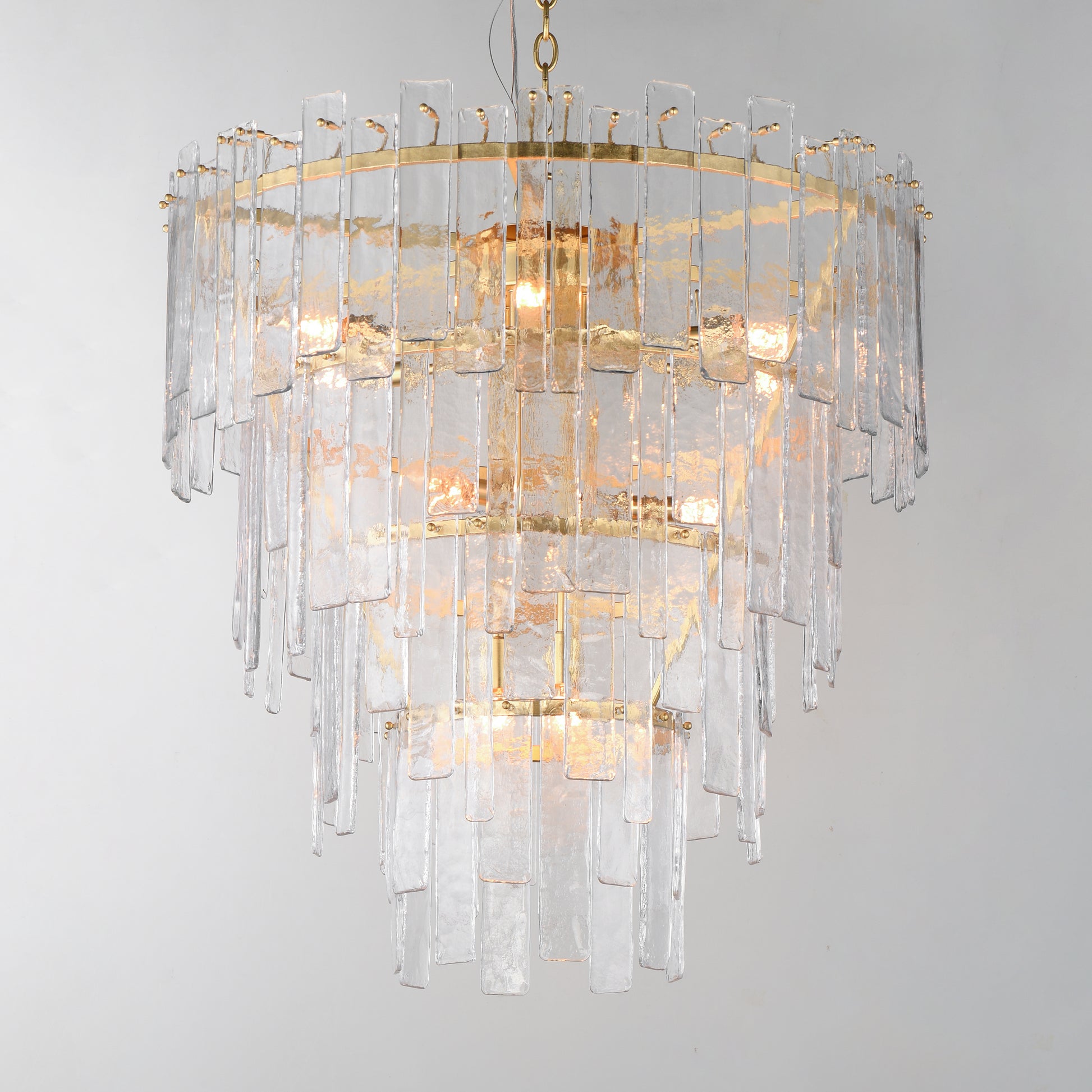Warren 12-Light Pendant Gold Leaf by Maxim Lighting