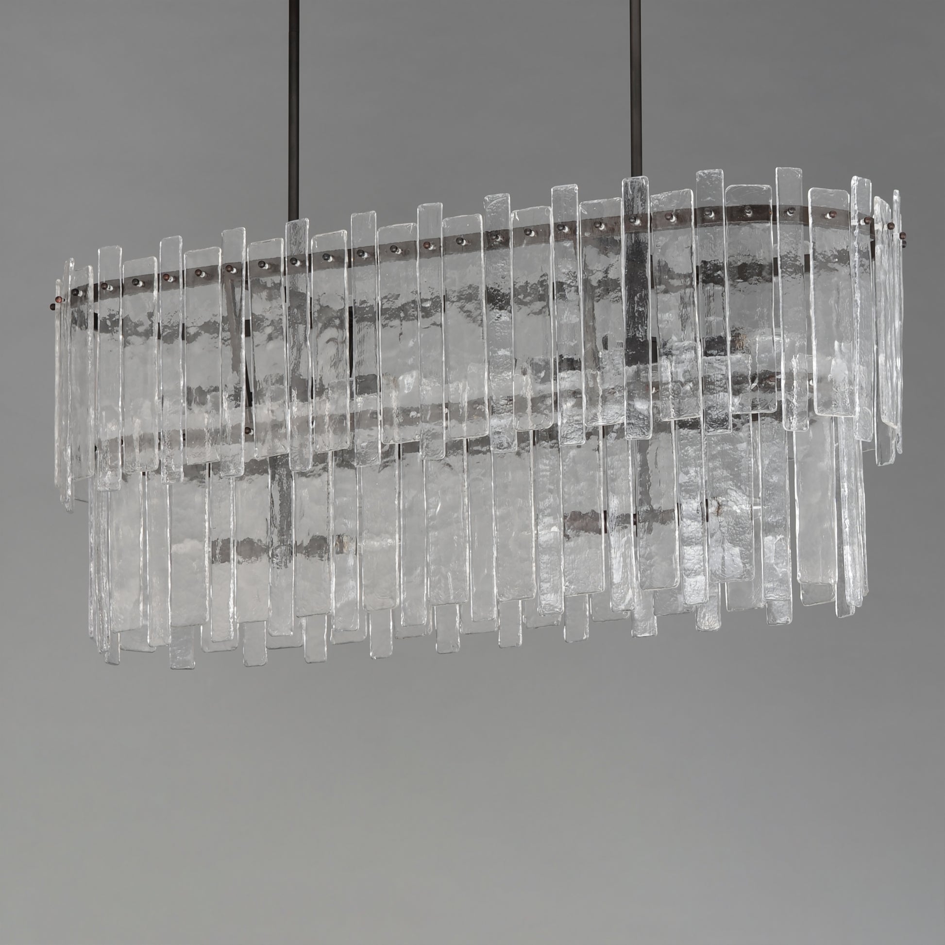 Warren 8-Light Linear Dark Bronze by Maxim Lighting