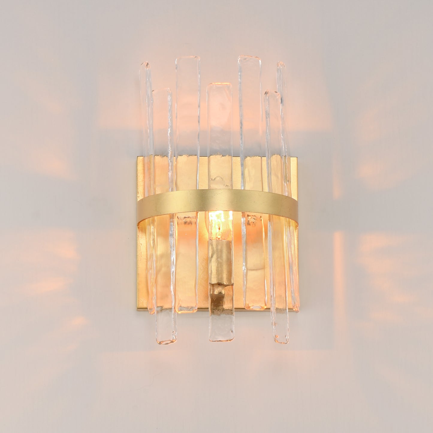 Warren Wall Sconce Gold Leaf by Maxim Lighting