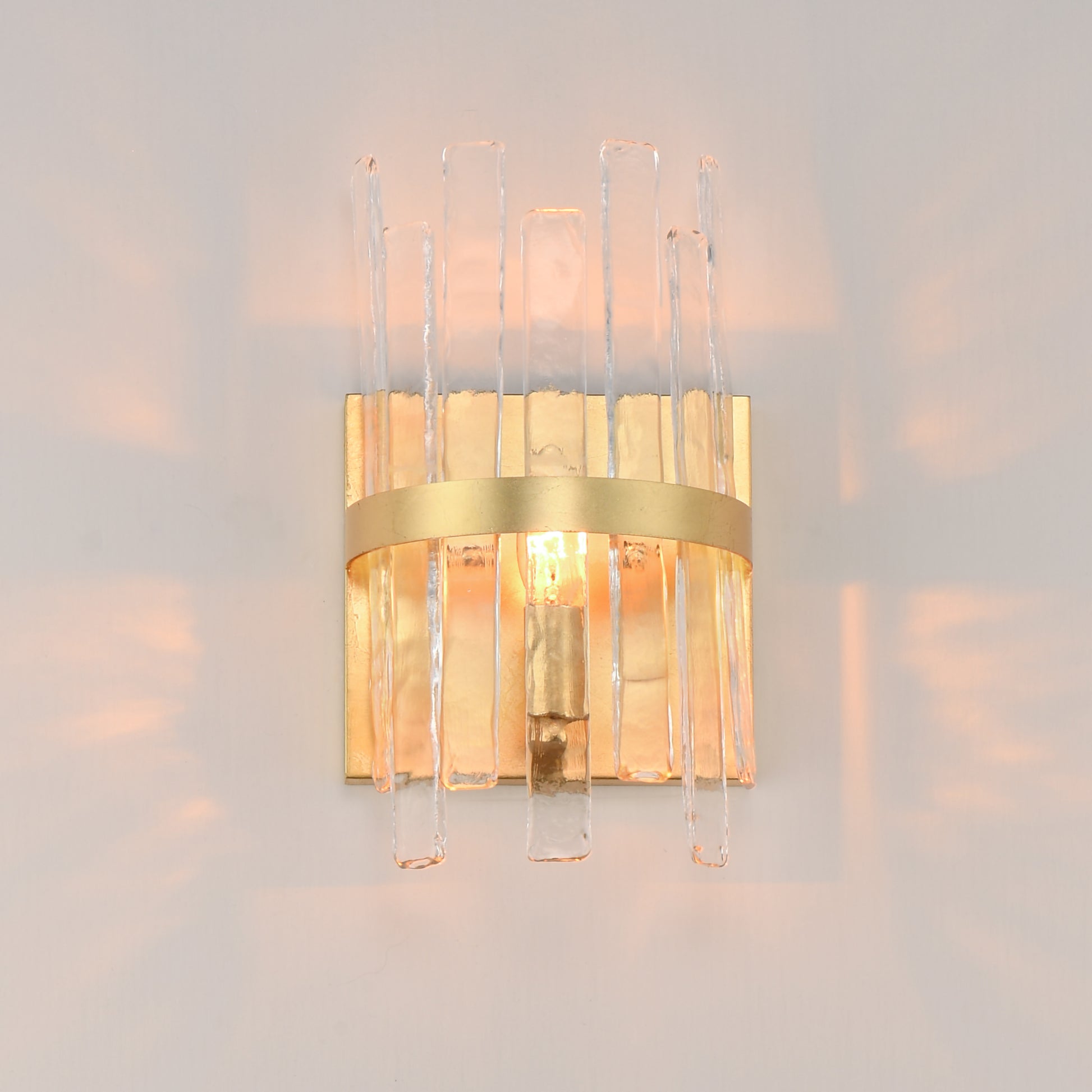 Warren Wall Sconce Gold Leaf by Maxim Lighting